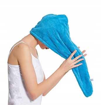 ПОЛОТЕНЦЕ ДЛЯ ГОЛОВЫ ТЮРБАН ИЗ МИКРОФИБРЫ