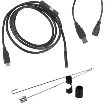 КАМЕРА ДЛЯ ПРОВЕРКИ МАСТЕРСКОЙ ЭНДОСКОП WIFI micro USB ANDROID IP67 5M 8 мм