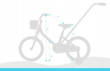 ДЕТСКИЙ ВЕЛОСИПЕД TABOU МИНИ-ВЕЛОСИПЕД 14 ДЮЙМОВ СИНИЙ СВЕТ ДЛЯ ДЕВОЧЕК