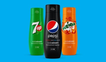 Syrop SODASTREAM Pepsi, Mirinda, 7UP, Pepsi Max