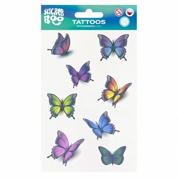 MOTYL MOTYLE - TATUAŻE WODOODPORNE