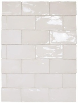 PŁYTKI ŚCIENNE MANACOR WHITE POLER 7,5X15 EQUIPE HISZPANIA