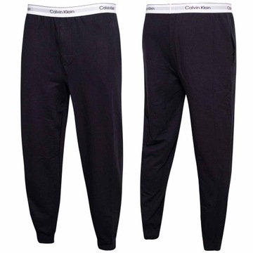 CALVIN KLEIN MĘSKIE SPODNIE JOGGER BLACK r. XL