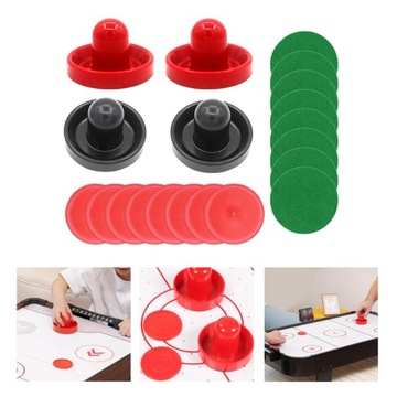 1 комплект мини-толкателей для аэрохоккея и шайб для аэрохоккея