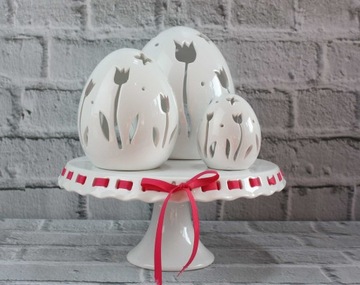 Zając zajączek królik biały H13 DEcodomi