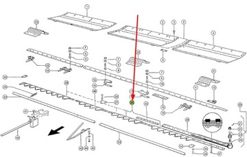 630748.00 Полоса, соединяющая сегменты косы