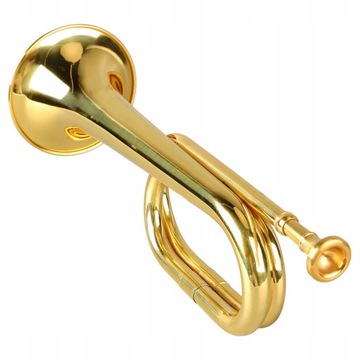 Труба C в стиле милитари, латунь, удобная для игры труба с мундштуком, 6 В