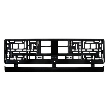 RAMKA RAMKI CZARNA POD TABLICE REJESTRACYJNE