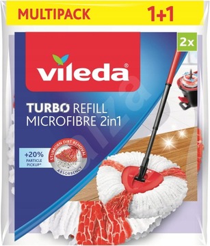 Vileda wkład do mopa obrotowego Turbo 2w1
