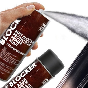 FARBA BEZPOŚREDNIO NA RDZĘ SPRAY 4w1 CZARNY