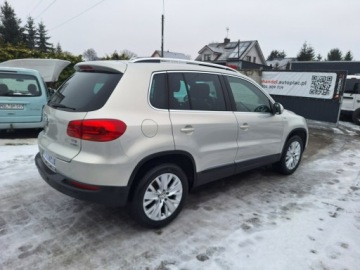 Volkswagen Tiguan I SUV Facelifting 1.4 TSI BlueMotion 122KM 2013 Volkswagen Tiguan Bezwypadkowy Serwisowany Kamera, zdjęcie 4