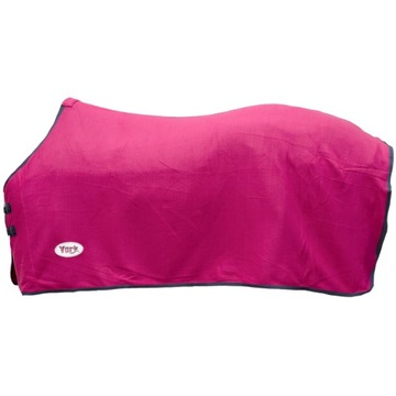 DERKA POLAROWA OSUSZAJĄCA MALINOWA DLA KONIA 135