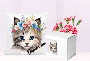 НАБОР КРУЖЕК ПОДУШКИ НАБОРЫ ДЛЯ КОШЕК ИМЯ КОШЕК