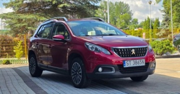 Peugeot 2008 I SUV Facelifting 1.2 PureTech 82KM 2018 Peugeot 2008 1.2 Benzyna 82KM