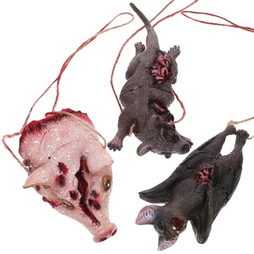 3 szt. Wisząca dekoracja na Halloween Straszne wiszące