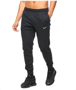 Nike CIEPŁE męskie spodnie dresowe FLEECE jogger