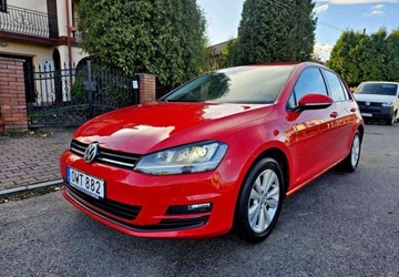 Volkswagen Golf VII Hatchback 3d 1.4 TSI BlueMotion Technology 125KM 2015 Volkswagen Golf Volkswagen Golf 1.4 TSI BlueMotion Technology DSG Highline