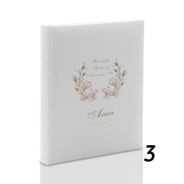 PERSONALIZOWANY ALBUM KOMUNIJNY WKLEJANY 60 STRON