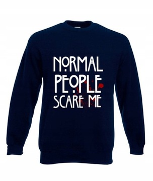 KOLOROWE BLUZY NORMAL PEOPLE SCARE ME HORROR