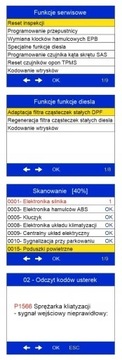 Интерфейс диагностического тестера AUTOPHIX VAG 9610