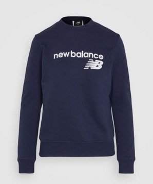 Bluza damska NEW BALANCE granatowa z logo S