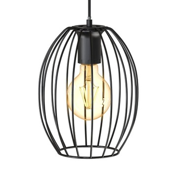 LAMPA WISZĄCA 1x E27 - ZWIS - LOFT - DRUT - RETRO