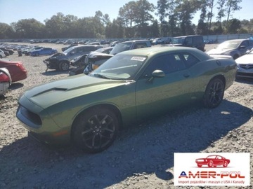 Dodge Challenger III 2023 Dodge Challenger 2023r., Sxt, 3.6L, od ubezpieczalni 3.6 Benzyna 307KM