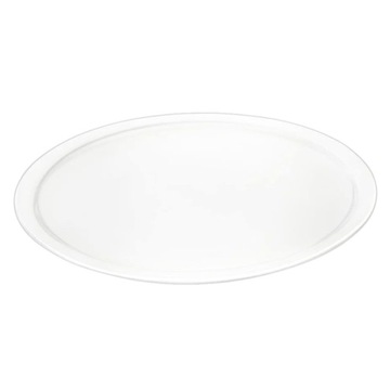 Talerz do pizzy okrągły duży 35,5 cm Wilmax z białej porcelany