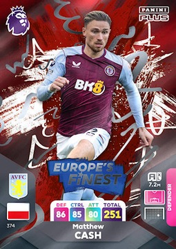 PREMIER LEAGUE PLUS 2024 CAN 25 КАРТОЧЕК + 1 ОГРАНИЧЕННАЯ ФУТБОЛЬНАЯ КАРТОЧКА PANINI