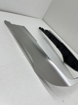 Декоративная планка AUDI A6 C7, декор центрального туннеля, BRUSHED ALUMINIUM