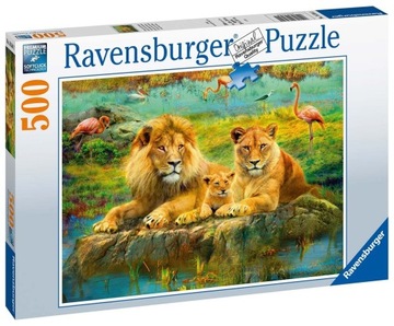 RAVENSBURGER PUZZLE 2D: DZIKA PRZYRODA 500 ELEMENTÓW 16584