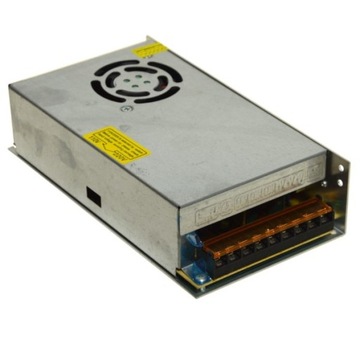 ZASILACZ MODUŁOWY 300W LED TRANSFORMATOR DO TAŚM OPRAW 24V 12.5A WENTYLATOR