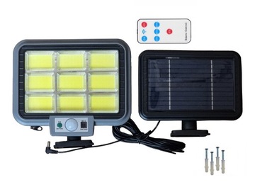 LAMPA SOLARNA 252 LED COB RUCH ZMIERZCH DUŻA 3988