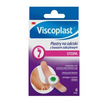 VISCOPLAST PLASTRY NA ODCISKI 70X12,5MM 6SZT