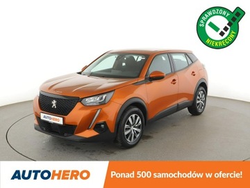 Peugeot 2008 II SUV 1.5 BlueHDi 110KM 2021 Peugeot 2008 navi klima auto czujniki parkowania