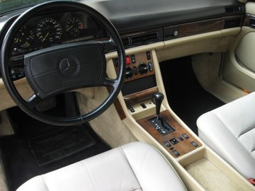 Mercedes Klasa S W126 Sedan 5.6 SEL 300KM 1988 MERCEDES W126 560 SEL , WERSJA 4-OSOBOWA , UNIKAT, zdjęcie 9