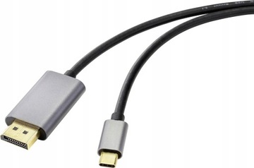 Kabel DisplayPort - C Renkforce RF-4600984 1.00 m