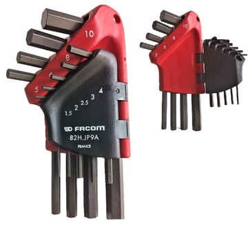Zestaw kluczy imbusowych Facom 82H.JP9A 1,5-10