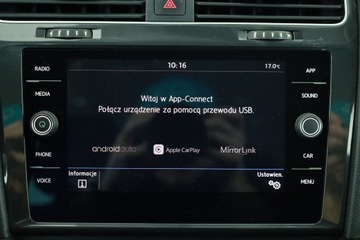 Volkswagen Golf VII Variant Facelifting 1.6 TDI-CR DPF BMT 115KM 2019 VW Golf 1.6 TDI, Salon Polska, Serwis ASO, zdjęcie 14