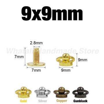 Bullet Spikes Rivets For Leather Punk Studs and Punk Cool Spikes For