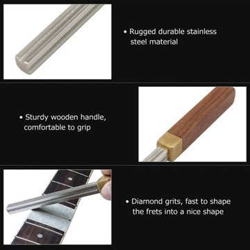 Diamond Guitar Fret File Guitar Fret Dressing File