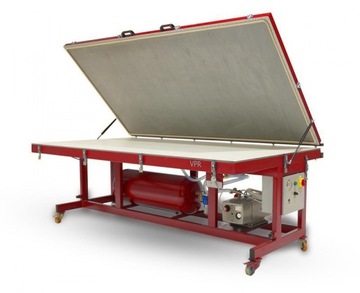 Prasa próżniowa membranowa 3500x1500mm 40m3/h pompa Becker 400V OPTIMAT