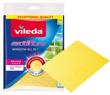 Ściereczka Do Szyb Okien Vileda Actifibre 36x32