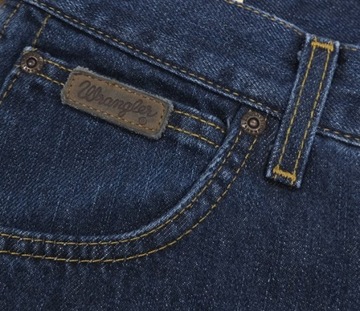 WRANGLER TEXAS SPODNIE jeansowe darkstone W32 L34