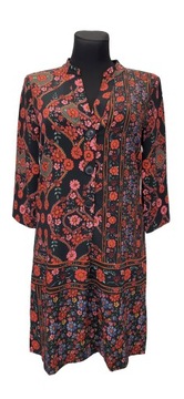 Sukienka z dużymi guzikami retro DESIGUAL 38