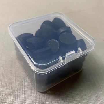 Набор из 50 насадок для снукерного кия из мягкой кожи, бильярд C