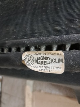 FIAT BRAVO BRAVA MAREA CHLADIČ KLIMATIZACE