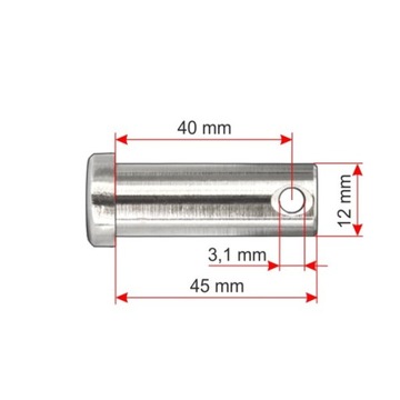 КОЛПАЧКА 12x45 НЕРЖАВЕЮЩАЯ НЕРЖАВЕЮЩАЯ A4