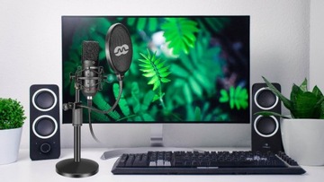 MOZOS MKIT-900PRO USB КОНДЕНСАТОРНЫЙ МИКРОФОН НАСТОЛЬНЫЙ ГЕЙМЕР ДЛЯ ИГРОВОГО ЧАТА