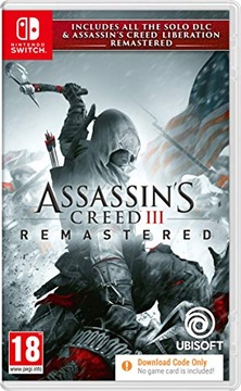 Обновленная версия Assassins Creed 3 (код в коробке) (Nintendo Switch)